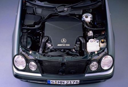 Mercedes benz w210 мотор